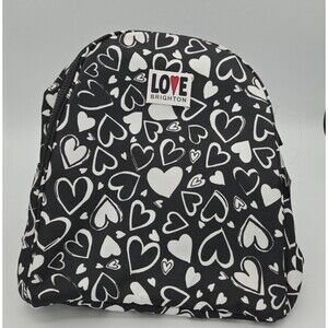 NWT Brighton Limited Edition Hearts A Flutter Endless Love Backpack Retail:$150
